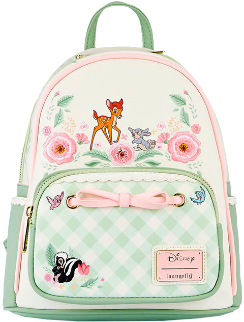 Loungefly Bambi Springtime Gingham Mini Backpack Apparel