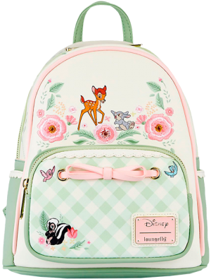 Bambi Springtime Gingham Mini Backpack Apparel