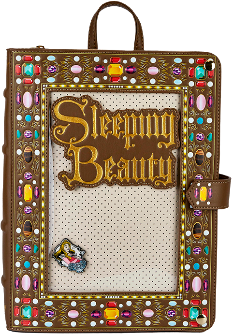 Sleeping Beauty Collector Pin Backpack Backpack by Loungefly