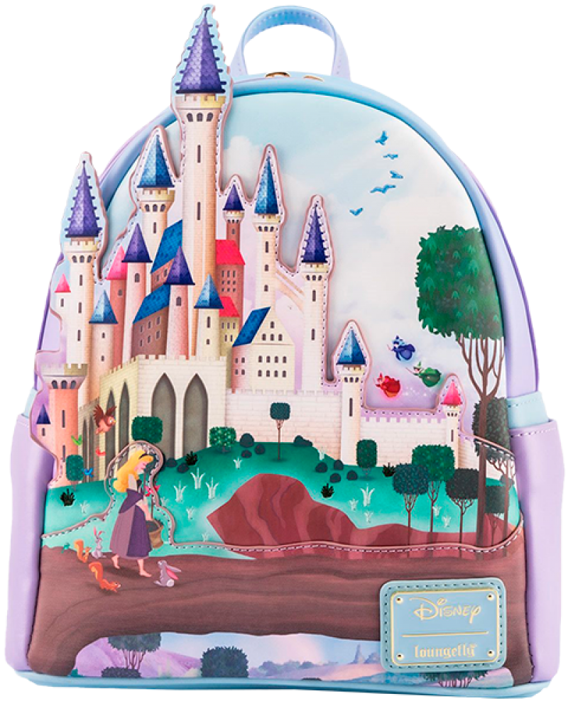 Sleeping Beauty Castle Collection Mini Backpack Backpack by Loungefly
