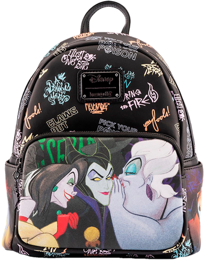 Villains Club Mini Backpack Backpack by Loungefly