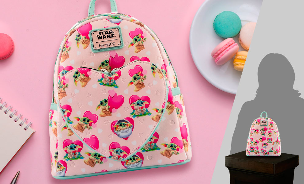 Grogu Valentines Backpack Star Wars Apparel