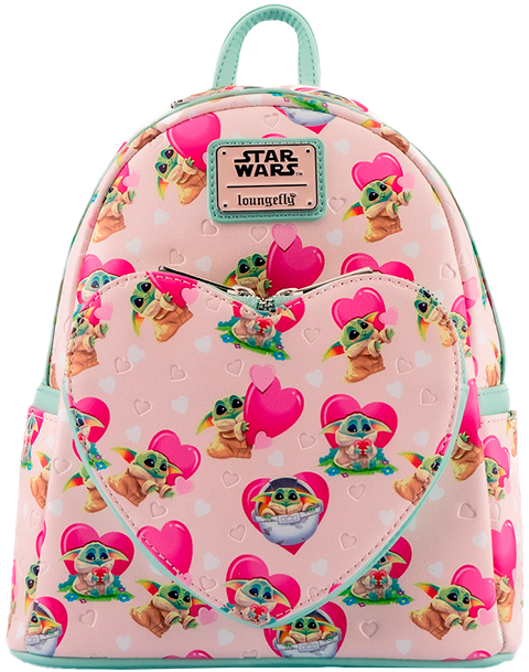 Loungefly Grogu Valentines Backpack Apparel