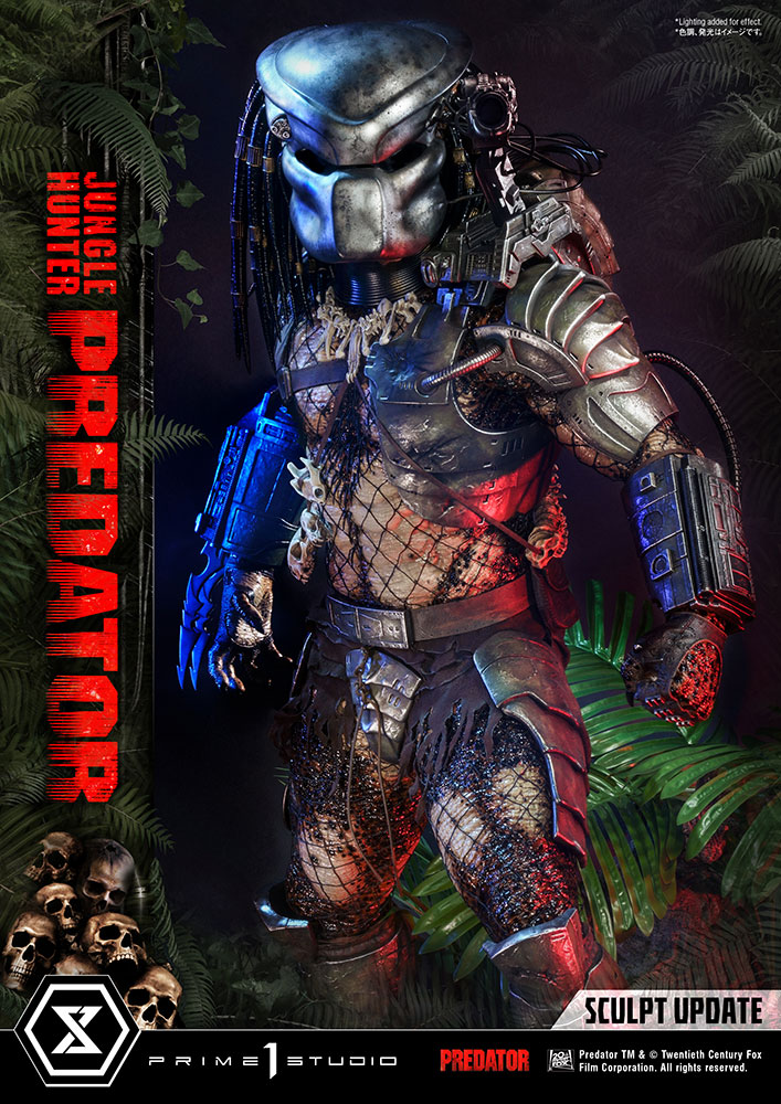 predator jungle hunter statue