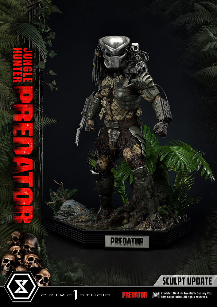 predator jungle hunter statue