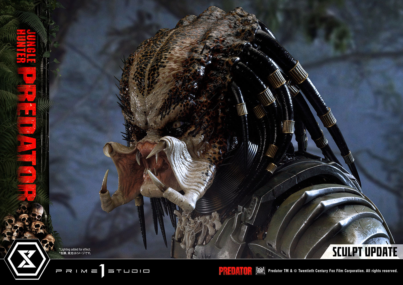 predator jungle hunter statue