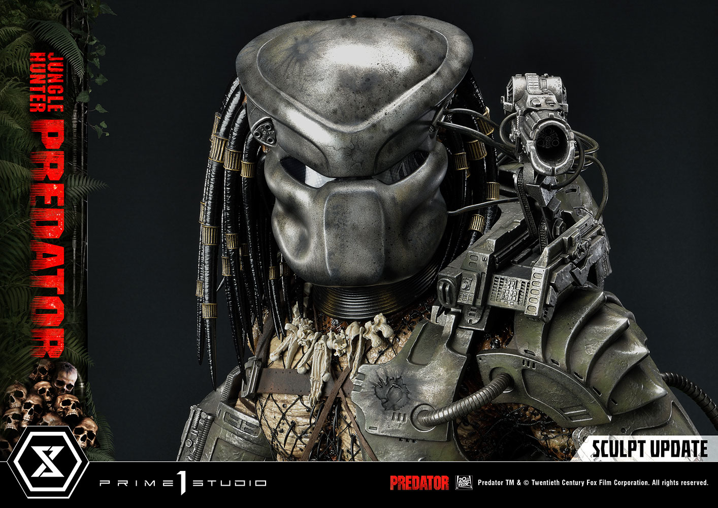 predator jungle hunter statue