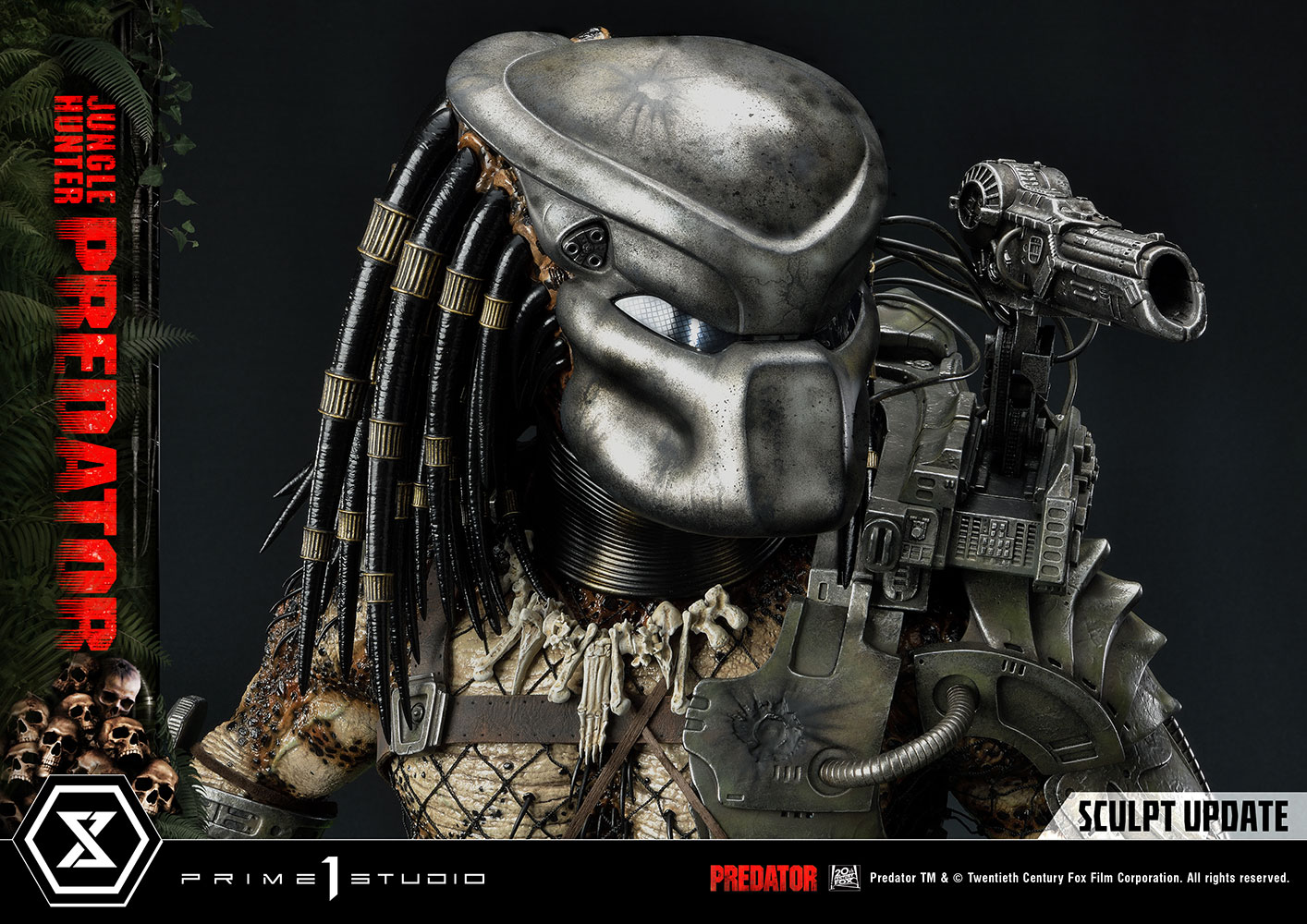 predator jungle hunter statue