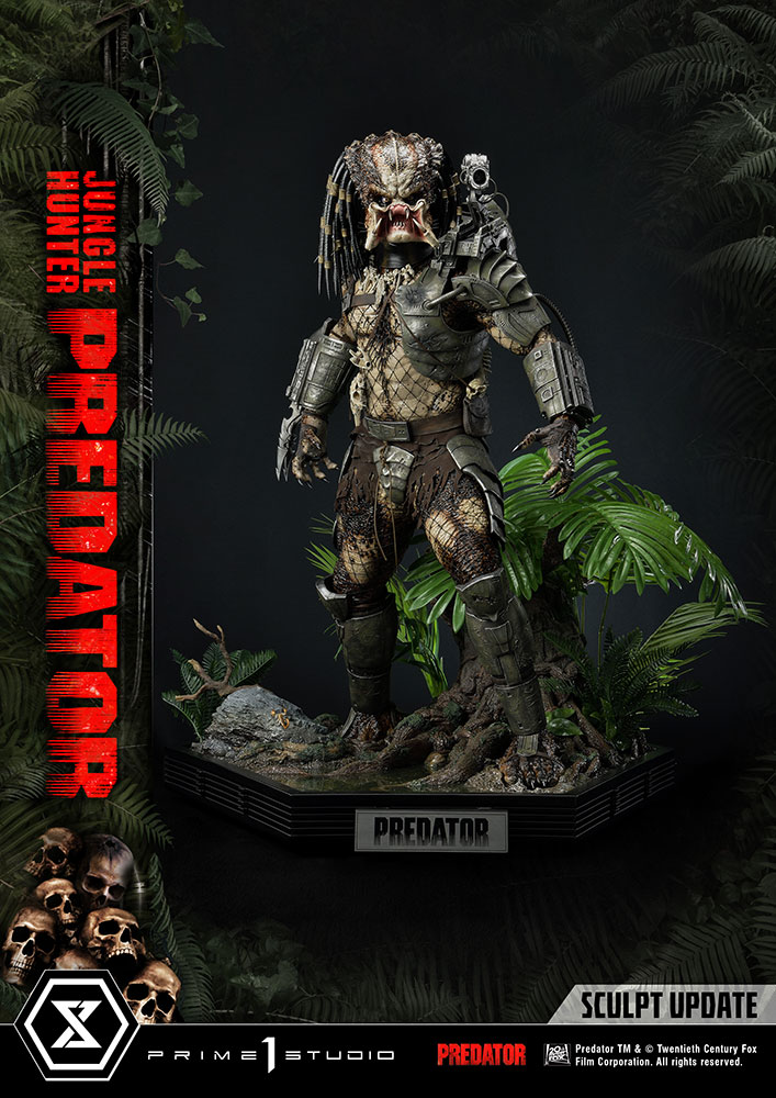 predator jungle hunter statue