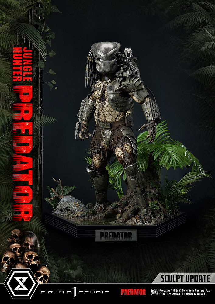 predator jungle hunter statue