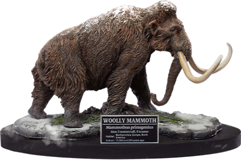Woolly Mammoth Statues by Star Ace Toys Ltd.