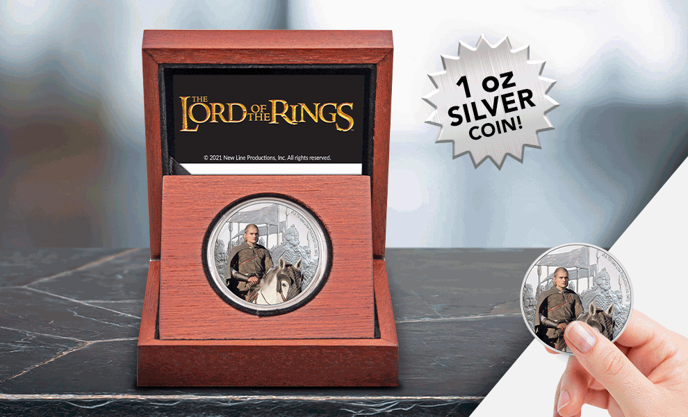 Legolas 1oz Silver Coin The Lord of the Rings Silver Collectible