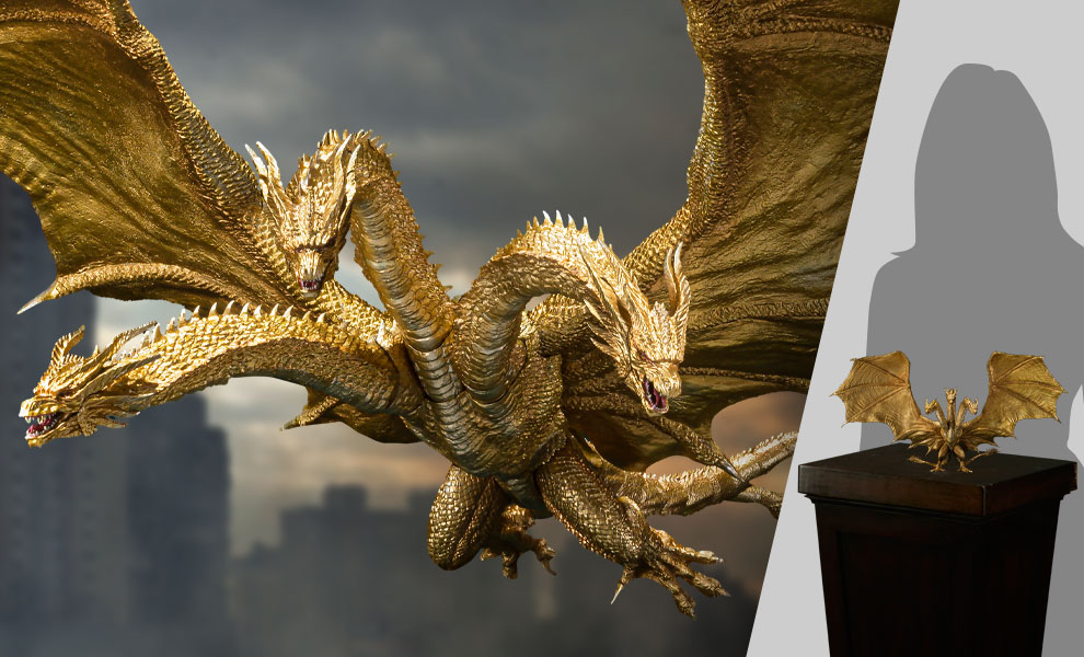 Gallery Feature Image of King Ghidorah (2019) Special Color Version Collectible Figure - Click to open image gallery