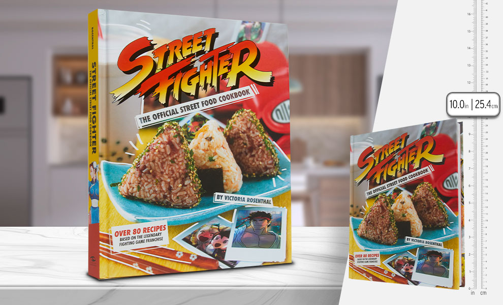 Gallery Feature Image of Street Fighter: The Official Street Food Cookbook Book - Click to open image gallery