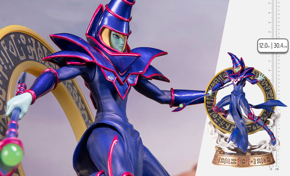 Gallery Feature Image of Dark Magician (Blue Variant) Statue - Click to open image gallery