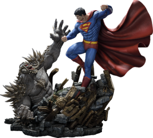 Superman VS Doomsday Statue