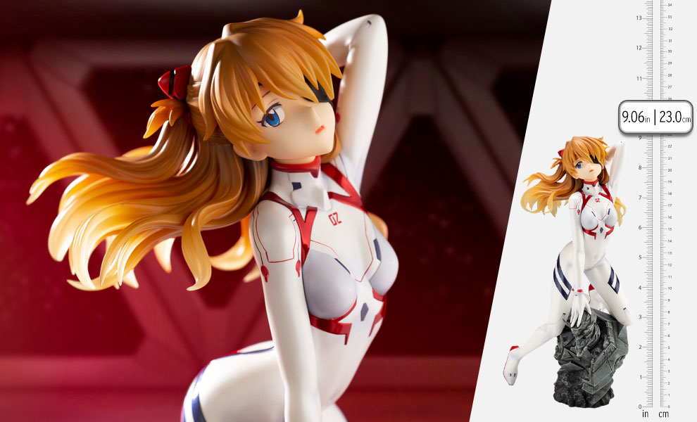 Gallery Feature Image of Asuka Shikinami Langley White Plugsuit Version Statue - Click to open image gallery