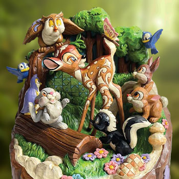 Disney Bambi Carved by Heart Figurine by Enesco. | Sideshow