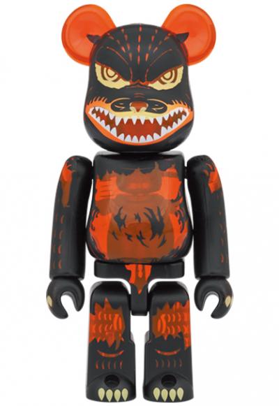 Be@rbrick Godzilla (Meltdown: Clear Orange Version) 100% and 400%- Prototype Shown
