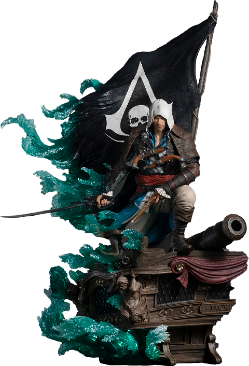 Captain Edward Kenway Statues by PureArts