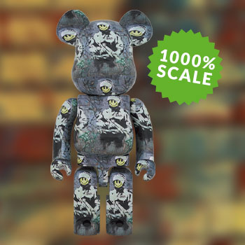 Be@rbrick Riot Cop 1000％ Figure by Medicom | Sideshow Collectibles