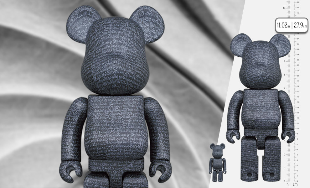 Be@rbrick The Rosetta Stone 100％ and 400％ Figure Set by Medicom ...