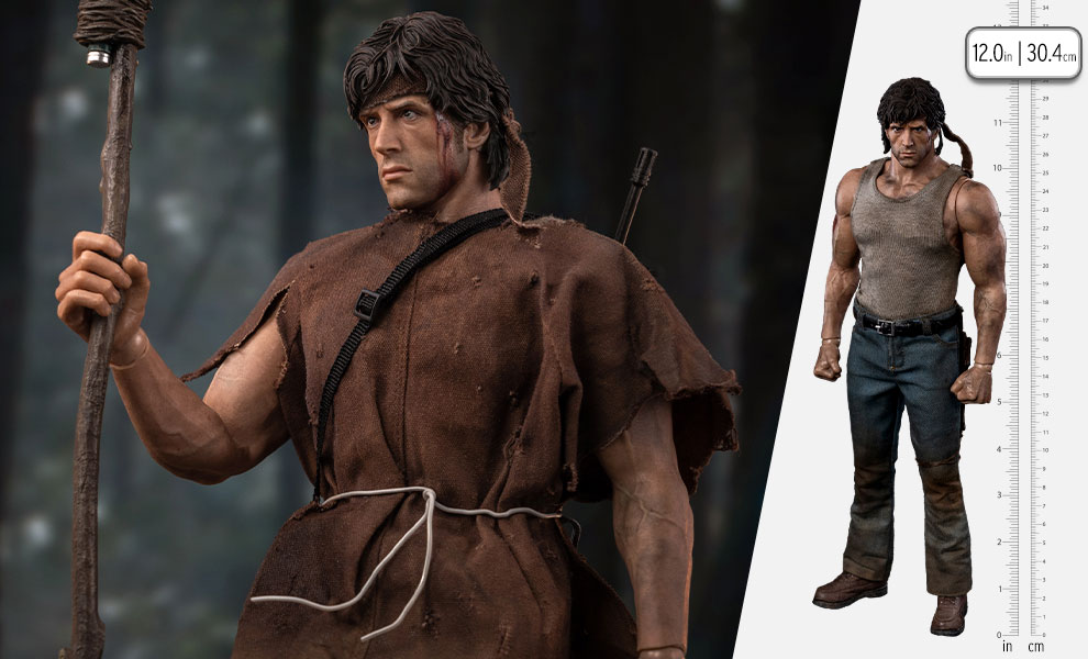 Gallery Feature Image of Rambo: First Blood Sixth Scale Figure - Click to open image gallery
