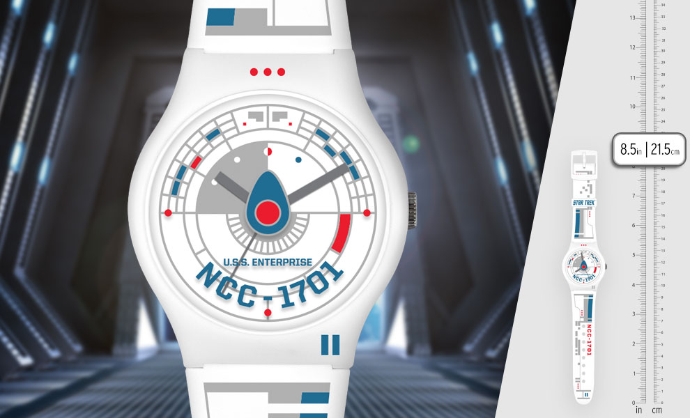 Star Trek U.S.S. Enterprise White Watch Star Trek Jewelry