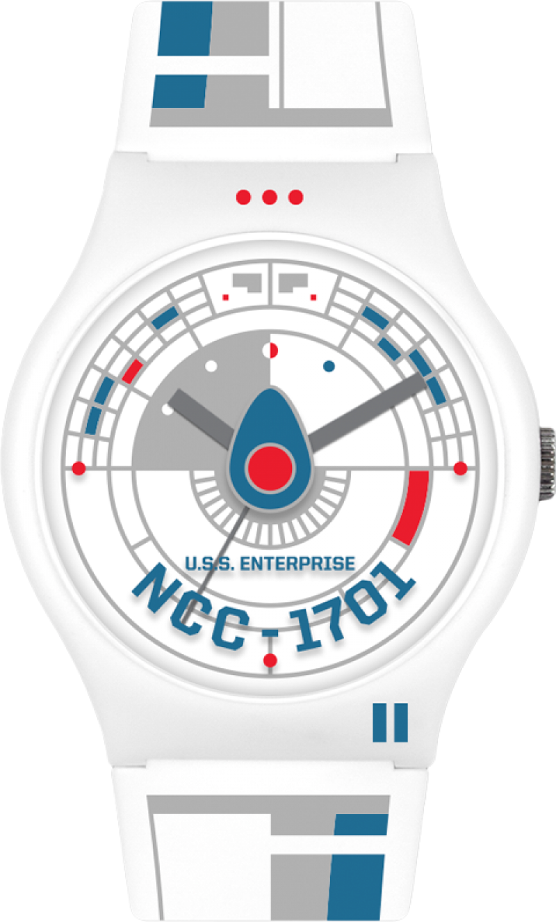 Star Trek U.S.S. Enterprise White Watch Watch by Vannen