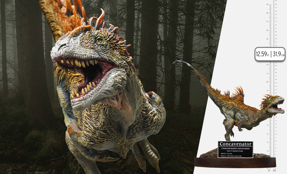 Concavenator Pre-Historic Creatures Statue