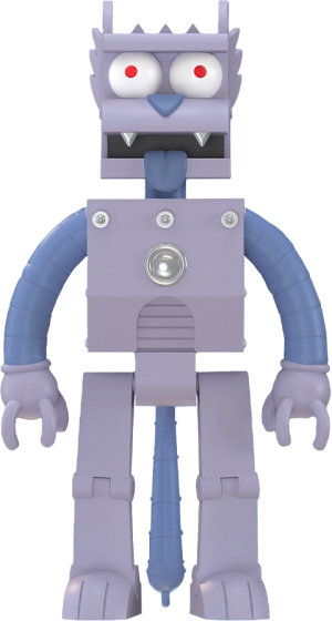 Robot Scratchy Figure