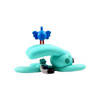 Gallery Image of Bunny Kitty (Blue Teal) Vinyl Collectible