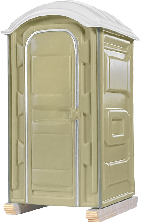 TYOTOYS Desktop Toilet Bank (Tan) Scaled Replica