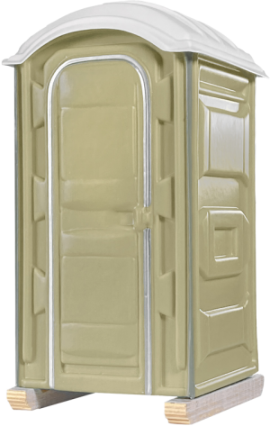 Desktop Toilet Bank (Tan) Scaled Replica