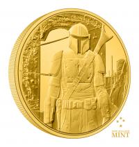 Gallery Image of The Mandalorian™ ¼ oz Gold Coin Gold Collectible