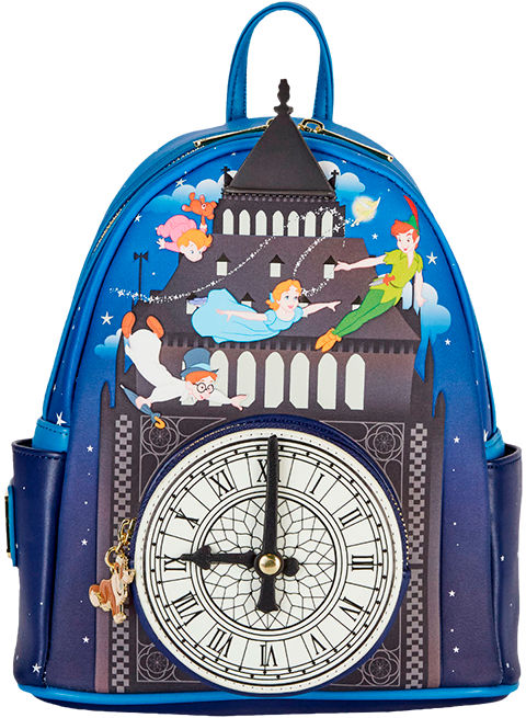 Loungefly Peter Pan Glow Clock Mini Backpack Apparel