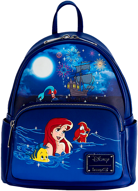 Loungefly The Little Mermaid Ariel Fireworks Mini Backpack Apparel
