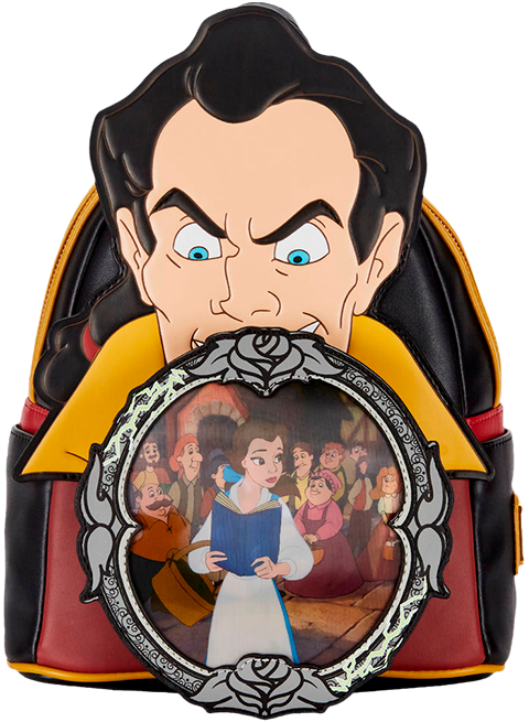 Loungefly Disney Villains Scene Gaston Mini Backpack Apparel