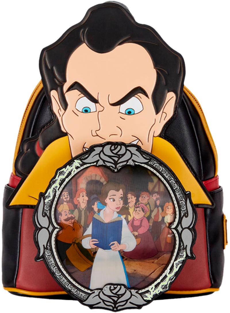 Disney Villains Scene Gaston Mini Backpack Backpack by Loungefly