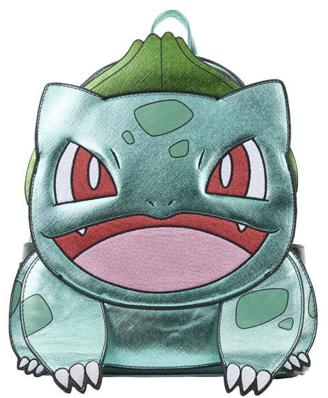metallic mini backpack