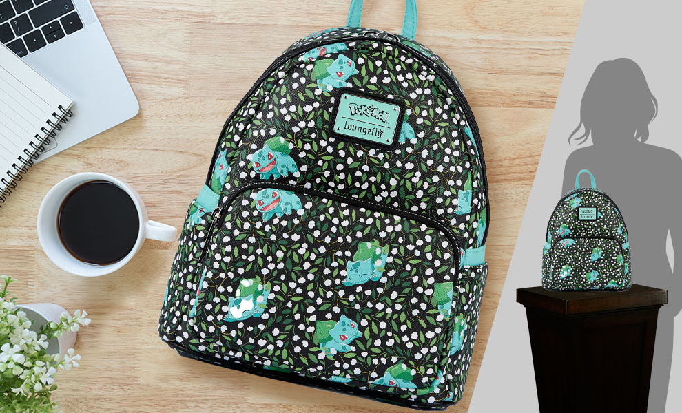 Gallery Feature Image of Bulbasaur Mini Backpack Apparel - Click to open image gallery