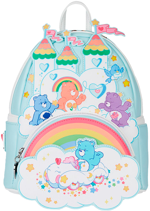 Loungefly Care Bears Care-A-Lot Castle Mini Backpack Apparel