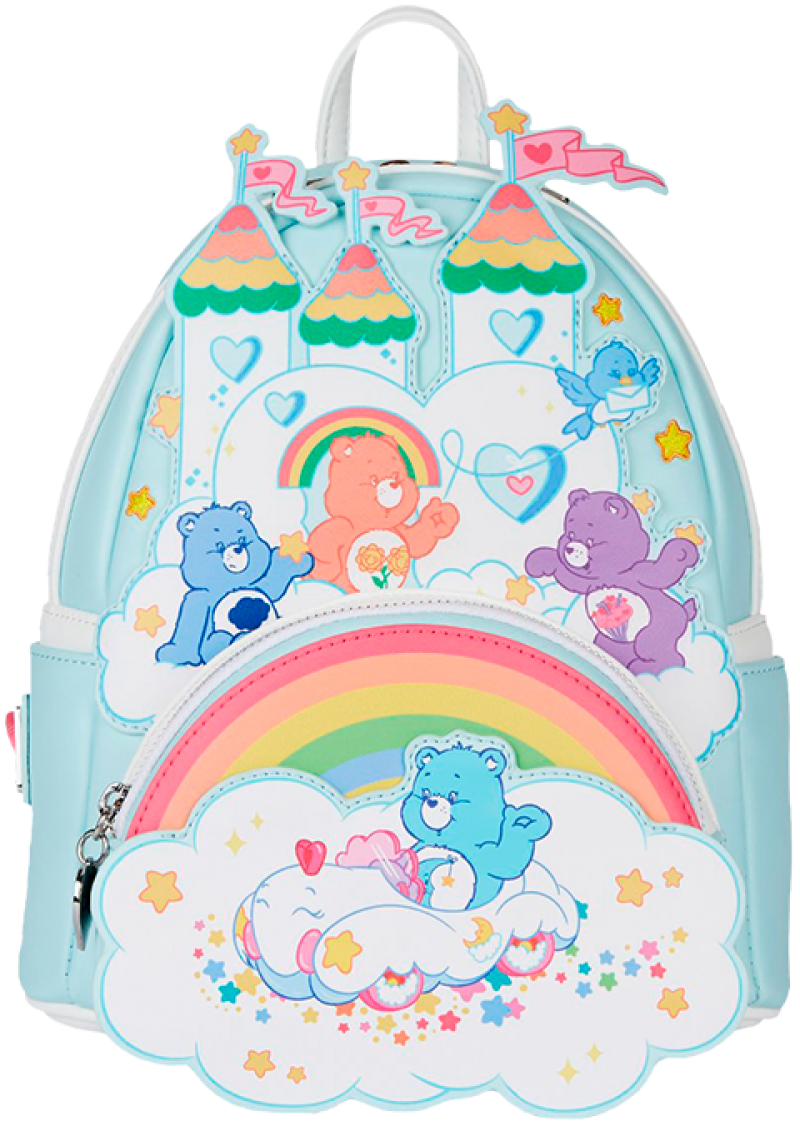 Care Bears Care-A-Lot Castle Mini Backpack Backpack by Loungefly