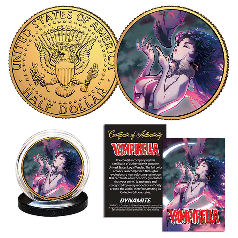 Vampirella (Rose Besch #1) Gold Coin