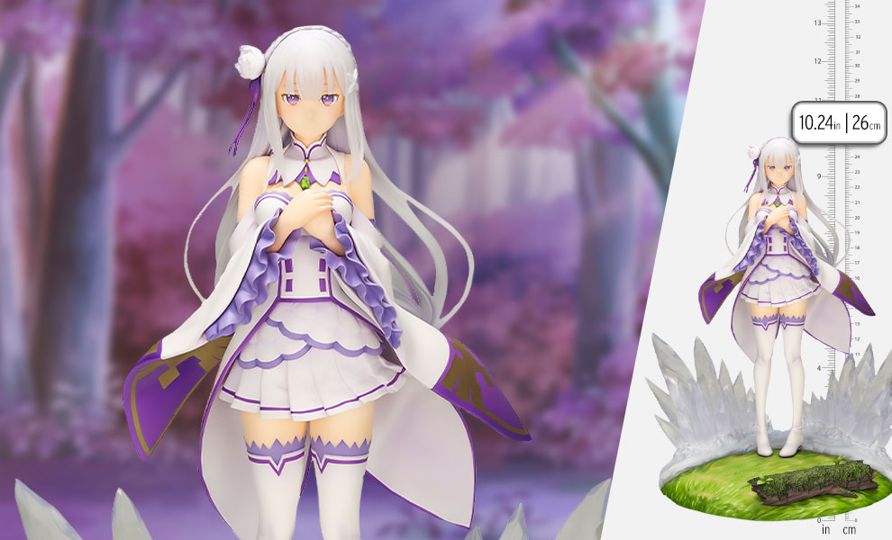 Emilia (Memory's Journey) Re:ZERO - Starting Life in Another World Statue