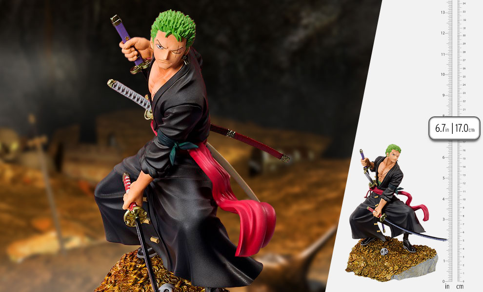 One Piece - Figurine Roronoa Zoro Figuarts Zero WT100