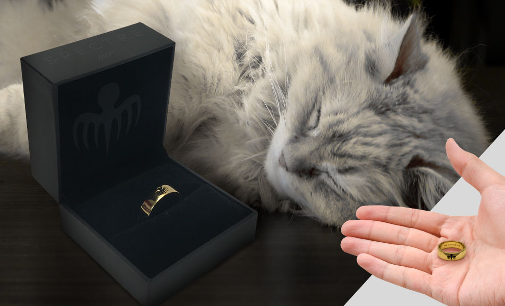 Gallery Feature Image of Number 1 Blofeld's Ring Prop Replica - Click to open image gallery