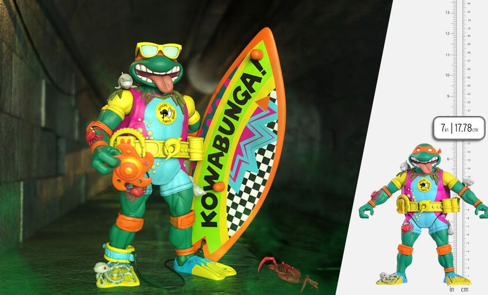 Gallery Feature Image of Mike the Sewer Surfer Action Figure - Click to open image gallery
