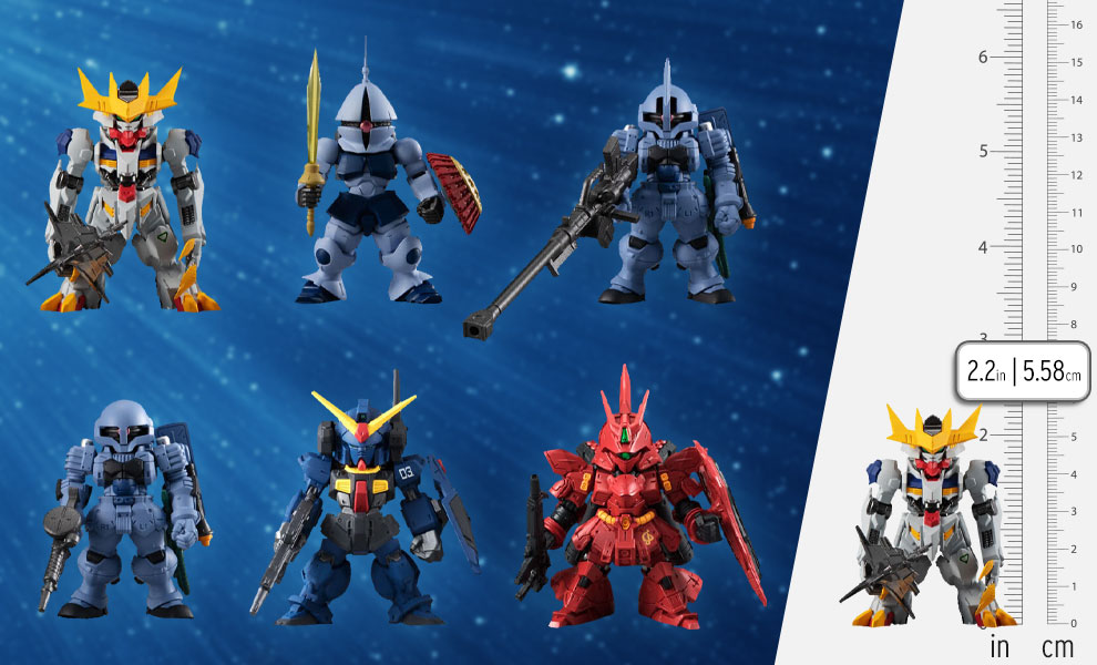 Gallery Feature Image of FW Gundam Converge 10th Anniversary # Selection 01 Collectible Set - Click to open image gallery