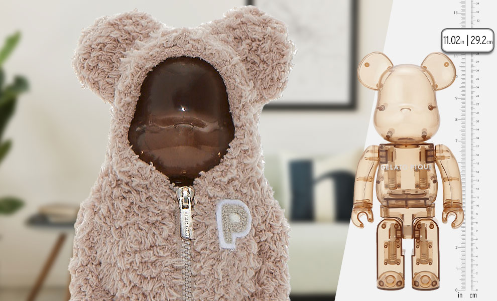 Gelato Pique x Be@rbrick Beige 400% Collectible Figure by Medicom